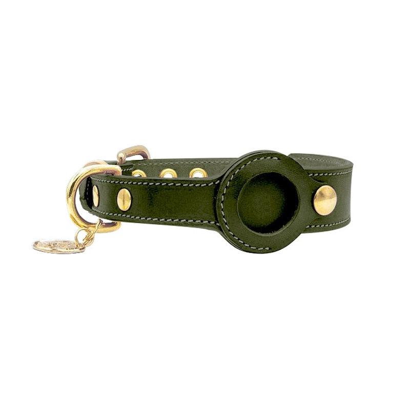 Kuschelpfoten™ Tracdog Leder Halsband